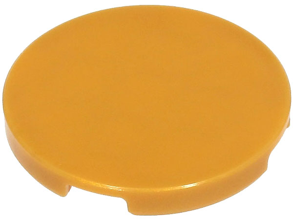 Tile Round 3 x 3 in Pearl Gold