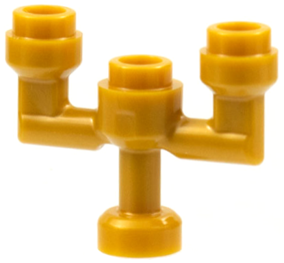 Candlestick in Pearl Gold