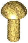 Bar 1L with Rounded End in Pearl Gold