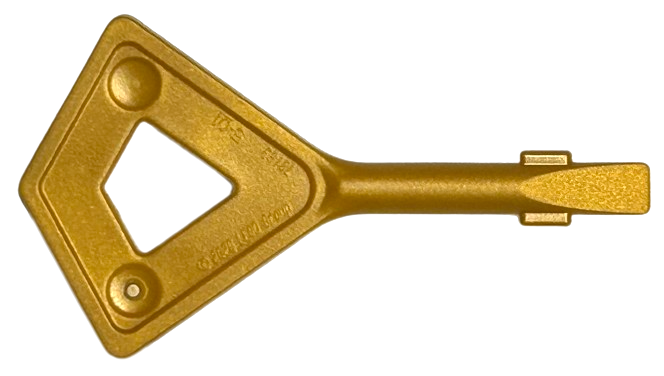 Tile Remover Key Diamond [DOTS] in Pearl Gold