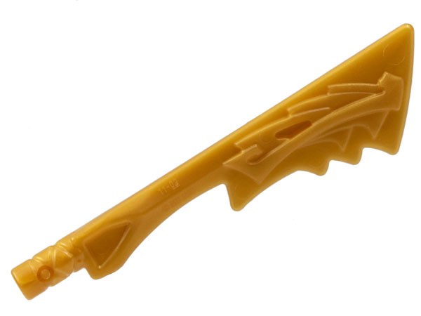Weapon Sword Blade in Pearl Gold