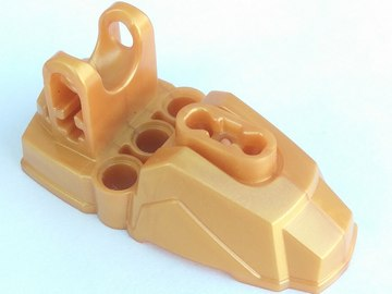 Large Figure Foot, Type 2 in Pearl Gold