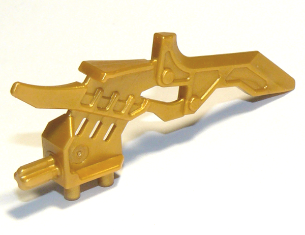 Large Figure Weapon Claw, Half in Pearl Gold