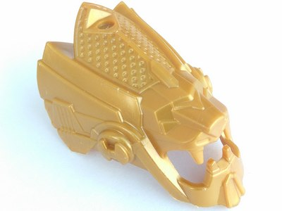 Large Figure Mask, Lion in Pearl Gold