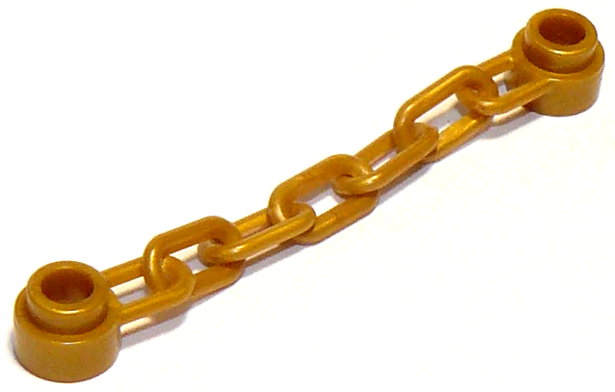 Chain 6L [5 Links] in Pearl Gold