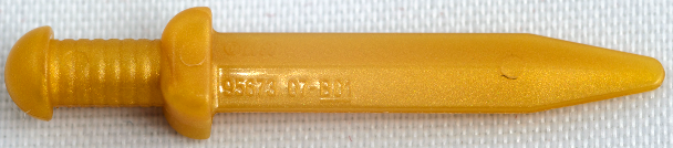 Weapon Sword with Thin Crossguard (Roman Gladius) in Pearl Gold