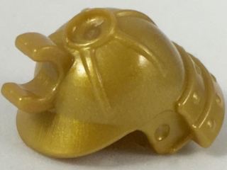 Helmet Ninja, Samurai in Pearl Gold