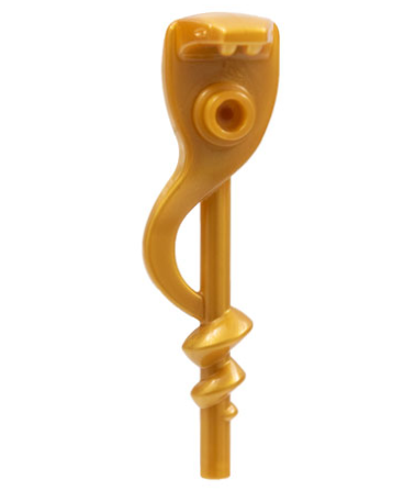 Weapon Staff (Snake) in Pearl Gold