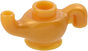 Equipment Genie Lamp in Pearl Gold