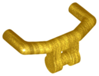 Handlebars with Angular Handles in Pearl Gold