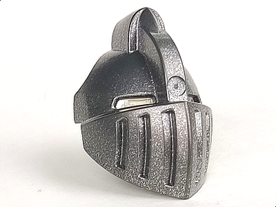 Large Figure Mask / Visor, Kentis in Speckle DBGray-Silver