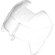 Glass for Aircraft Fuselage Curved Forward 6 x 8 Top in Trans-Clear