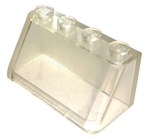 Windscreen 2 x 4 x 1 2/3 in Trans-Clear