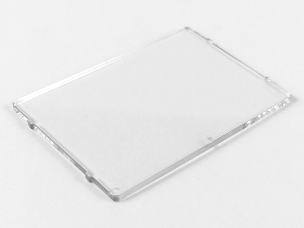 Glass for Window 1 x 4 x 5 in Trans-Clear