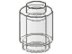 Brick Round 1 x 1 Solid Stud in Trans-Clear