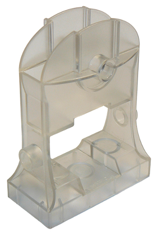 Duplo Technic Gearbox [Dacta Screw Block] in Trans-Clear