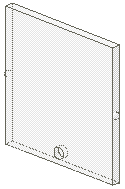 Glass for Window 1 x 6 x 5 in Trans-Clear