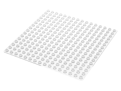 Baseplate 16 x 16 in Trans-Clear