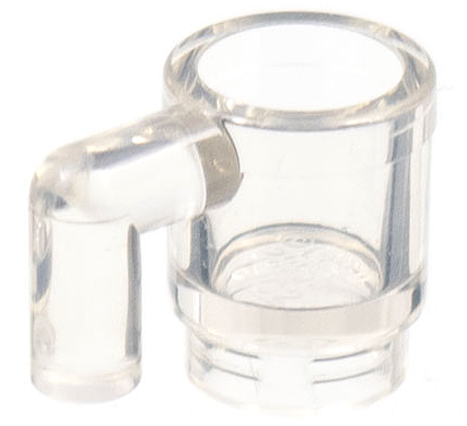 Equipment Cup / Mug [Plain] in Trans-Clear