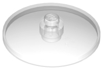 Dish 4 x 4 Inverted [Radar] in Trans-Clear