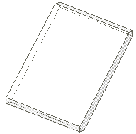 Glass for Window 4 x 4 x 3 Roof in Trans-Clear