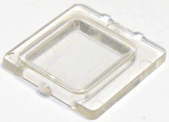 Glass for Window 1 x 2 x 2 Plane in Trans-Clear