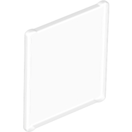 Glass For Frame 1 x 3 x 3 in Trans-Clear