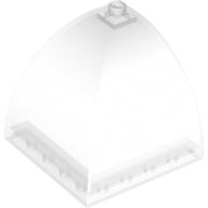 Panel 5 x 5 x 3 1/3 in Trans-Clear
