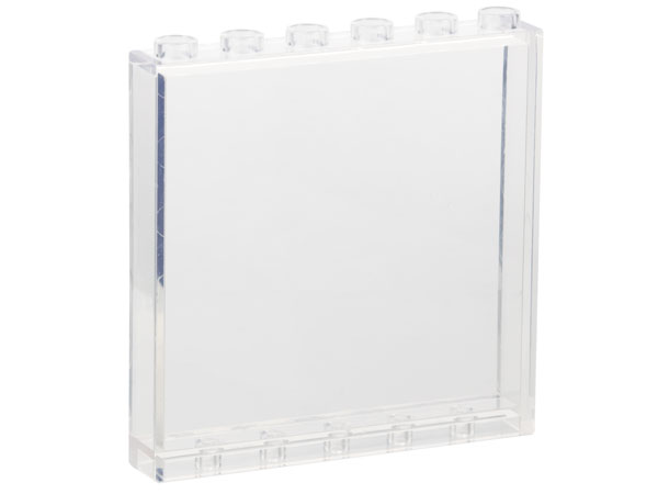 Panel 1 x 6 x 5 in Trans-Clear