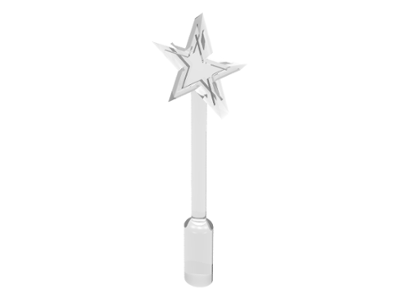 Equipment Magic Wand in Trans-Clear