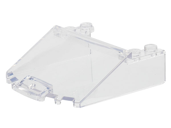 Windscreen 6 x 6 x 1 2/3 in Trans-Clear