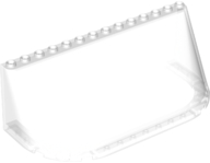 Windscreen 14 x 6 x 4 in Trans-Clear