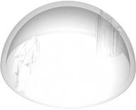 Technic Panel Dome 5 x 5 with Axle Holes in Trans-Clear
