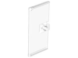 Door 3 x 6 in Trans-Clear
