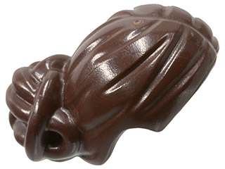 Hair Elaborate Knot Bun in Dark Brown