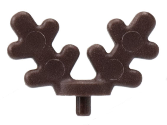 Headwear Accessory Antlers in Dark Brown