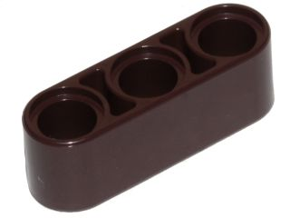 Technic Beam 1 x 3 Thick in Dark Brown