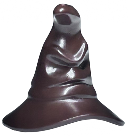 Hat, Witch / Wizard (Sorting Hat) in Dark Brown