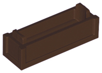 Box / Crate 1 x 3 in Dark Brown