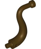 Animal Body Part / Plant, Tail / Trunk / Tentacle / Tongue / Vine / Tree Branch (Long Tip) in Dark Brown
