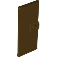 Door 3 x 6 in Dark Brown