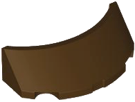 Windscreen 2 x 4 Half Dome in Dark Brown
