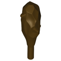 Weapon Club Small, Spikes (Caveman) in Dark Brown