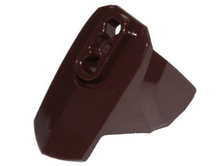 Large Figure Limb Cover, Size 4, Armor with Ball Joint Socket in Dark Brown