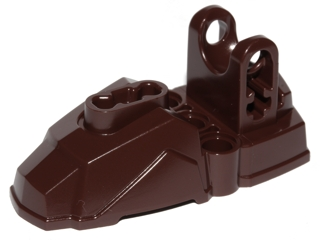 Large Figure Foot, Type 2 in Dark Brown