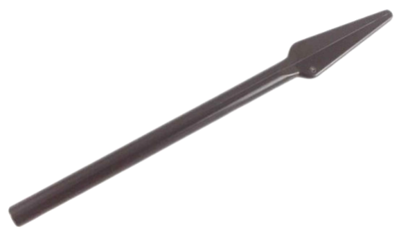 Weapon Pike / Spear Flat End in Dark Brown