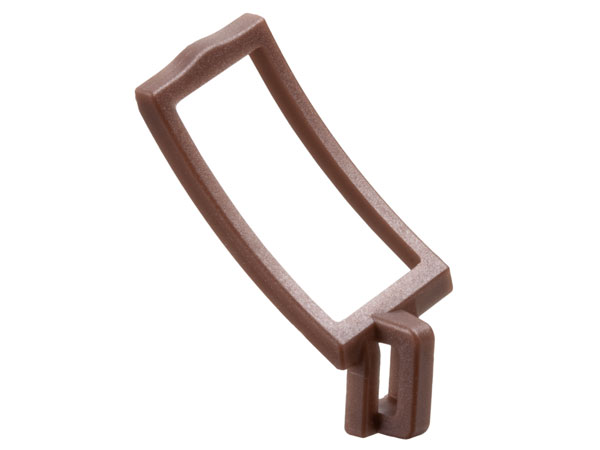 Equipment Scabbard with Shoulder Strap in Dark Brown