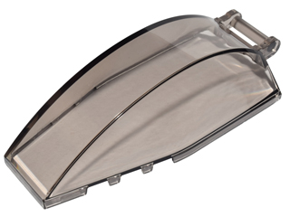 Windscreen 8 x 4 x 2 Curved with Handle in Trans-Brown