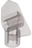 Technic Panel Fairing #7 3L Very Small Smooth, Side A in Trans-Brown