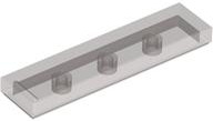 Tile 1 x 4 with Groove in Trans-Brown